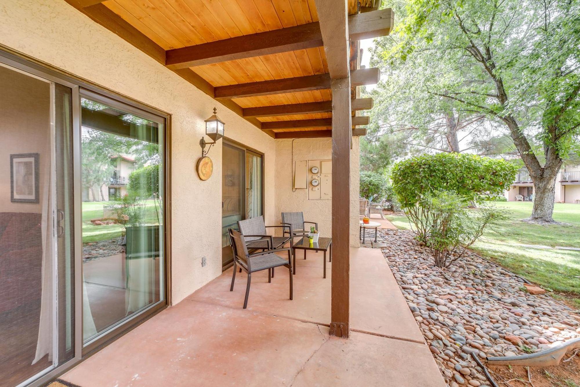 Cozy Sedona Oasis With Pool And Hot Tub Access! Apartment Bagian luar foto